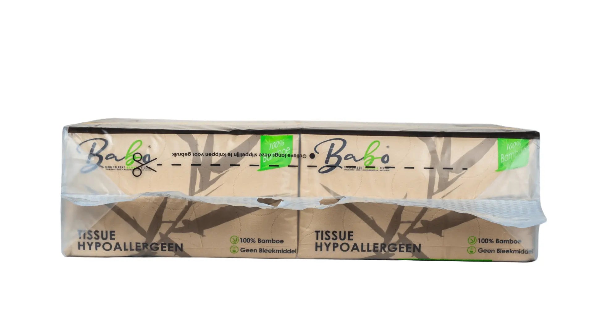 Bamboe Facial – 3 - Ply, 100 Sheets (10 Packs) - Babo Bambo