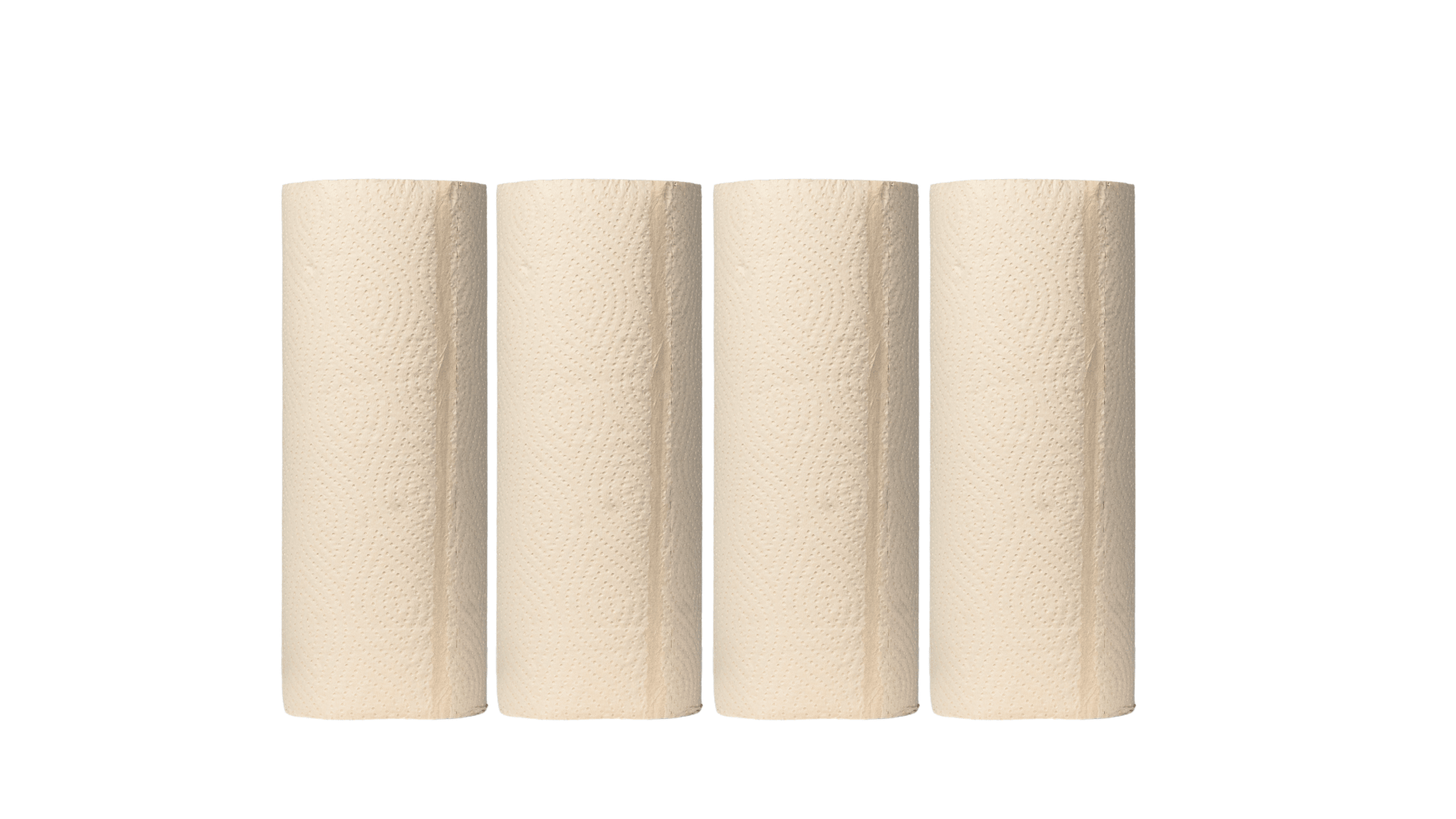XL Bamboe Keukenrollen 2 - Laags, 120 Vellen (4 Rollen = 8 Rollen) - Babo Bambo