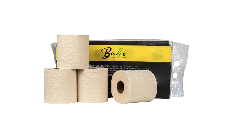 Bamboe Toilet Paper (8 Rolls = 16 Rolls) - Babo Bambo