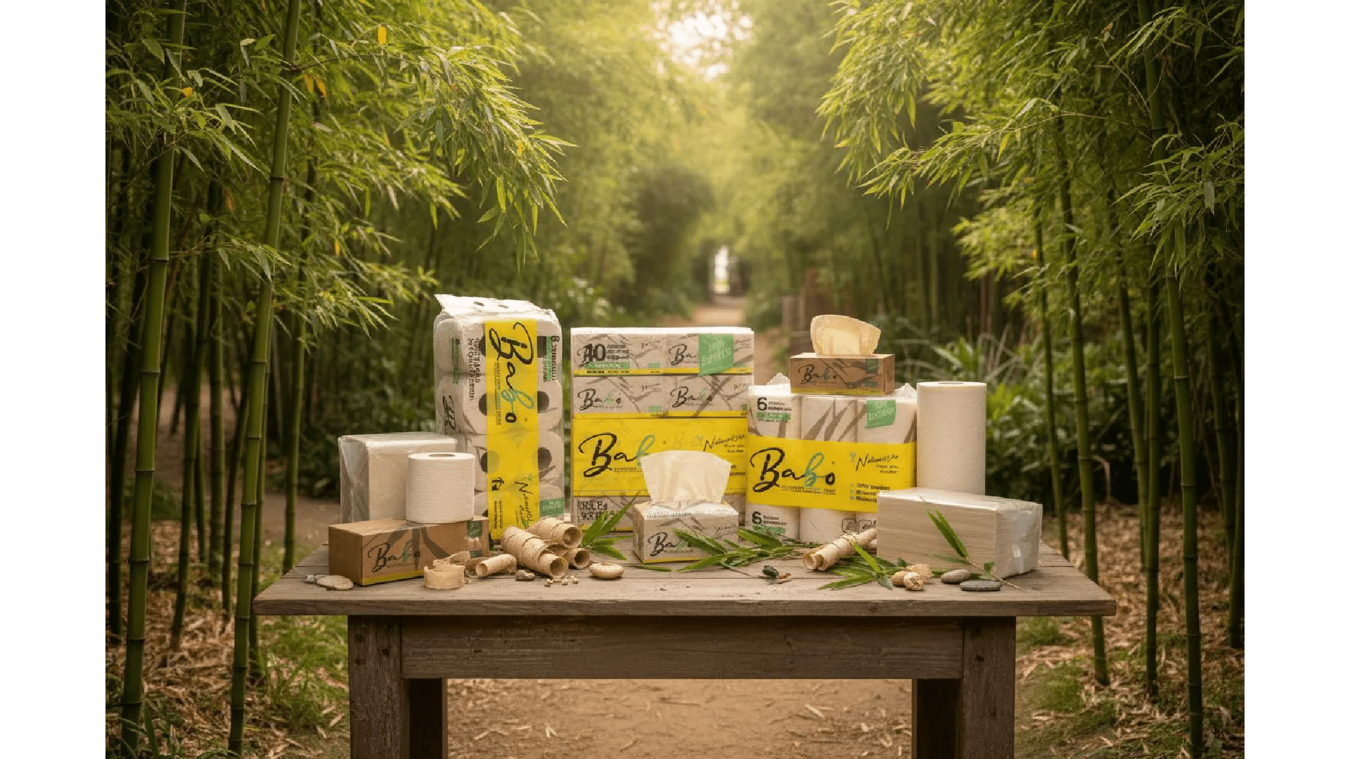 Babo Bamboe Family Pack – Sustainable for the whole family - Babo Bambo Hoofdafbeelding