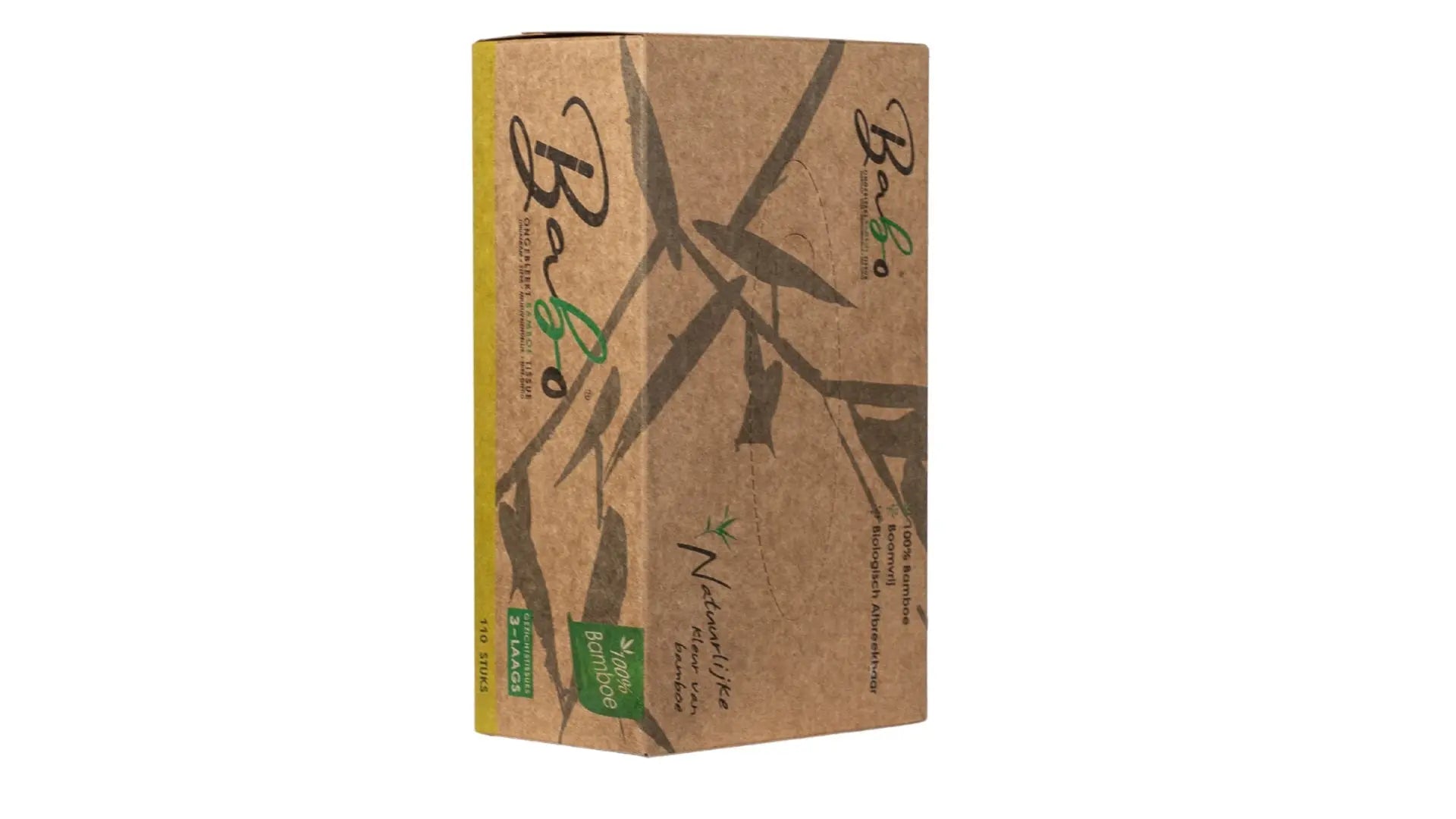 Babo Bamboe Facial Tissues – 3 - Ply, 110 Sheets - Babo Bambo